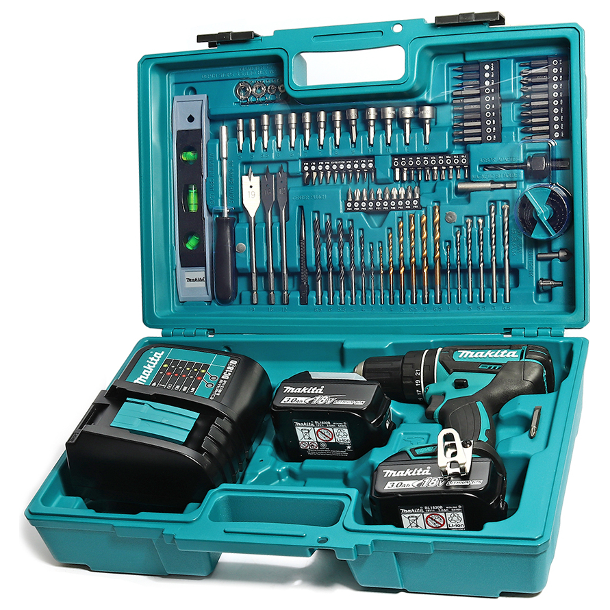Makita DHP482SFX7 Li-Ion Cordless Hammer Driver Drill 18V 13MM with Accessories Set 101Pcs | Makita by KHM Megatools Corp. Makita DHP482SFX7 Li-Ion Cordless Hammer Driver Drill 18V 13MM with Accessories Set 101Pcs | Makita by KHM Megatools Corp.